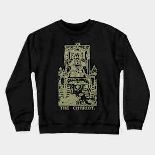 Golden Tarot - The Chariot Crewneck Sweatshirt